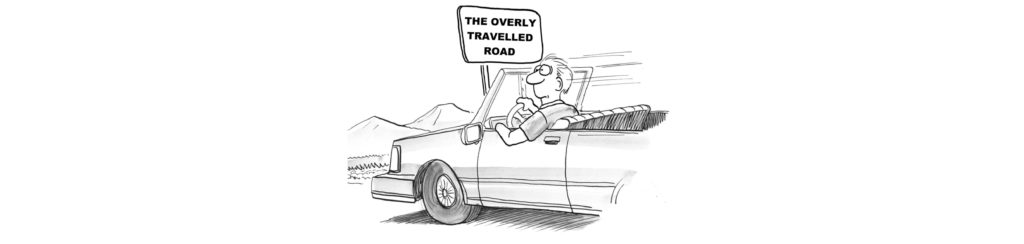 AMEND overly traveled road